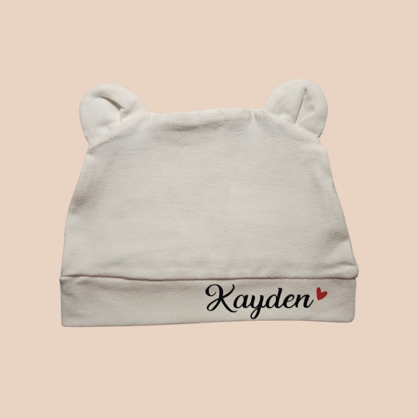 Bonnet de Naissance Personnalisé - Doux, unique et plein de tendresse