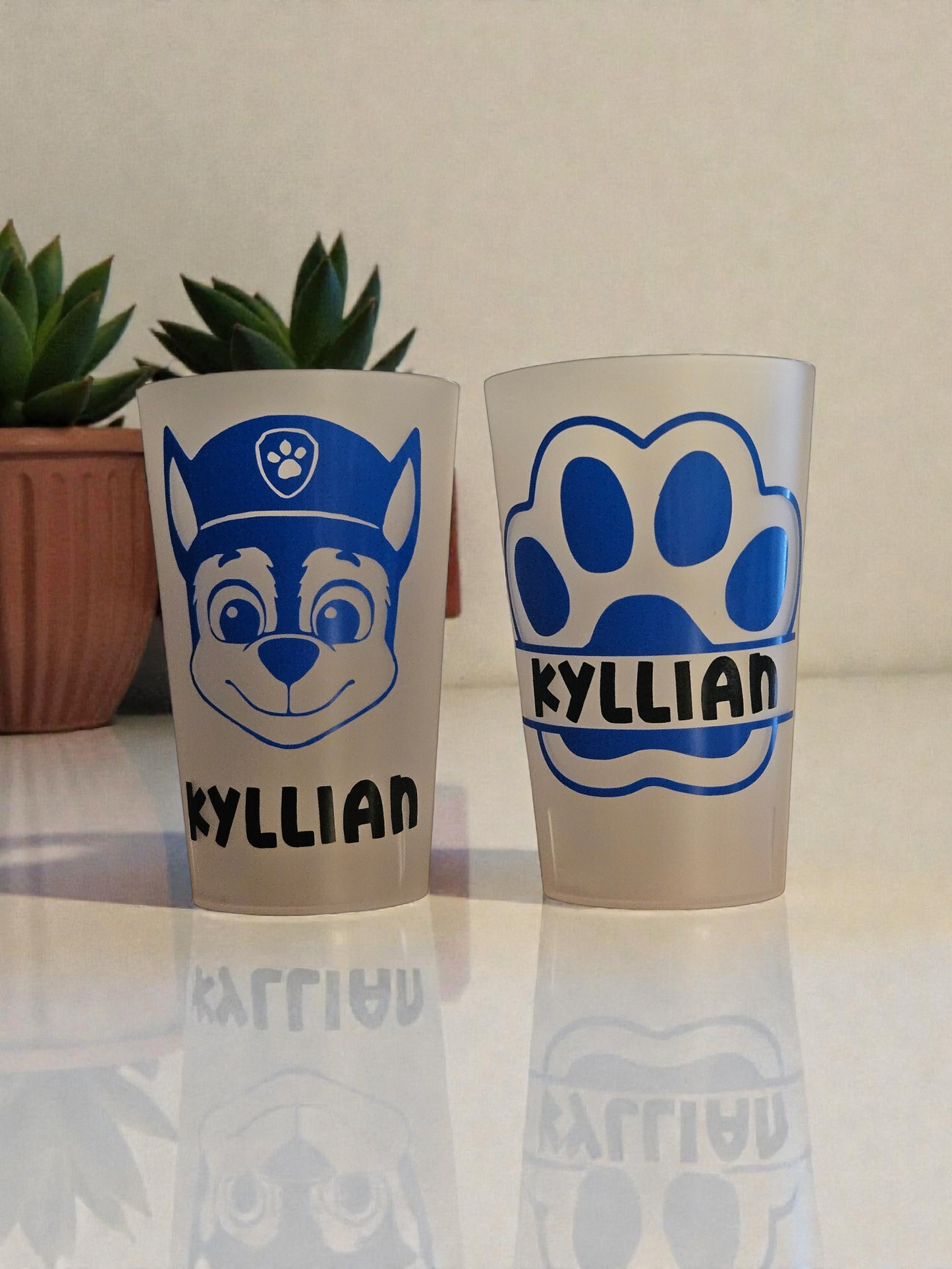 Gobelet enfant personnalisé - Prénom & couleurs au choix